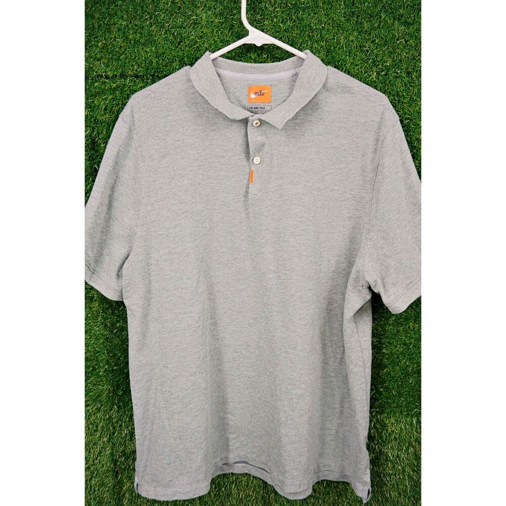 Nike Golf Polo‎ Standard Fit Gray Shirt - AT6111-021- Finau Koepka - Men's XL